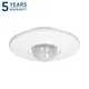 Senzor pokreta IP20 360step. fi 120mm 3 detek. nadgradni beli Orno
