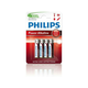 Philips baterije Power Alkaline Blister AAA, 4 komada