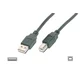 shumee Digitus USB 2.0 A/M - B/M kabel za tiskalnik, 3 m črne barve