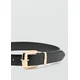 MANGO Pas BELT APEN3 črna
