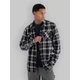 Hurley Ranger Flannel Shirt black