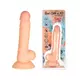 Dildo Real cock 10, 18cm, Boja kože
