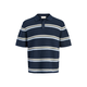 JACK & JONES Pulover JORMAINE nočno modra/golobje modra/pastelno modra/bela