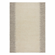 Kremno bela ročno tkana preproga iz mešanice volne 160x230 cm Minerals Border – Flair Rugs