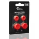 White shark PS5 817 wheezer red silicon thumbstick