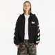 Mikina Off-White Industrial Arrow Regular Zip Hoodie UNISEX Black M