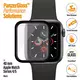 PanzerGlass zaščitno steklo SmartWatch za Apple Watch 4/5 40, črno (2016)