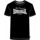 LONSDALE Majica COLSBROOKE črna / bela