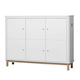 oliver furniture® trodijelna komoda multi white/oak