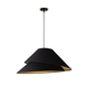 Duolla - Luster na sajli COCO 1xE27/40W/230V prečnik 50 cm crni