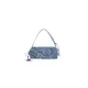Desigual Torba za čez ramo moder denim / srebrna