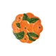 Desertni krožnik &k amsterdam orange 23,5 cm