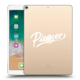 Silikonski prozorni ovitek za Apple iPad Pro 10.5 2017 (2. gen) - Picasee - White