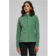 Womens Sage Hood Polar Fleece Zipper