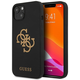 Guess GUHCP13MLS4GGBK iPhone 13 6,1 black hard case Silicone 4G Logo (GUHCP13MLS4GGBK)