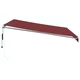 Tenda na automatsko uvlačenje bordo 400 x 350 cm