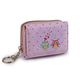 Mini denarnica za otroke 7x8,5 cm - roza sova