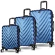 MyValice Set kofera 6654, 3 dela, Plavi