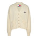Tommy Jeans Pletena jopica DW0DW20257 Bež Relaxed Fit