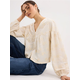Mohito - Vezena bluza - krem