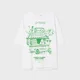 Cropp - Majica s printom - white