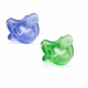 Chicco Physio Soft aktivni ortodonski spodbujevalnik, 0m +, vijolična/zelena