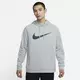 Nike DRI-FIT PULLOVER TRAINING HOODIE, pulover m.fit, siva CZ2425