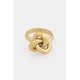 EDBLAD prstan ženski pozlačen Infinity Knot