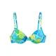 SUNSEEKER Bikini zgornji del modra/zelena/bela