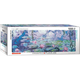 Eurographics Panoramic Fine Art Waterlilies by Claude Monet 1000-Piece Puzzle 6010-4366