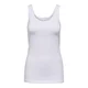 ONLY Live Love Majica brez rokavov 808806 Bela