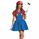 Kostum Super Mario Girl, rdeč