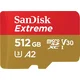 SanDisk Extreme microSDXC 512GB 190MB/s + adapter