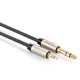 Ugreen avdio kabel TRS 3.5mm jack/6.35mm jack 1m, siva