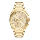 FOSSIL Analogna ura EVERETT zlata/črna
