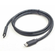CABLEXPERT Kabel USB 3.1 C-C 1m črn Cablexpert CCP-USB3.1-CMCM-1M