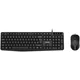 CANYON SET-1 EN/AD Keyboard+Mouse Wired Black