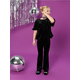 Sinsay - Komplet: bluza i pantalone - crno