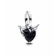 Pandora Majhen srebrn obesek Krilato srce ME 793626C01
