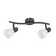 Rabalux Plafonska Spot lampa Soma, 2xE14, Crna
