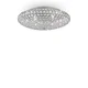 Ideal Lux - LED kristalna stropna svetiljka KING 9xG9/3W/230V prečnik 53,5 cm hrom