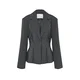 LeGer Studio Blazer Sophia pegasto siva / bela