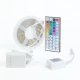 RGB LED trak 3m IP65 s kontrolerjem in napajalnikom 220-240V, 5050 SMD, 30 LED/m, 7,2W/m