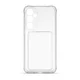 Maska za telefon WALLET za Samsung A35, Bela