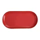 Oval Alumilite Seasons platter 30 x 15 cm, Red - Porland
