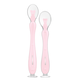KikkaBoo Silikonske kašičice sa vakumom 2 kom Pink (KKB40106)
