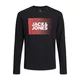 JACK & JONES Majica za dečake 12257361, Crna