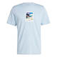 ADIDAS SPORTSWEAR Funkcionalna majica All Day I Dream About... modra/svetlo modra/zelena/črna