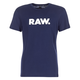 G-Star Raw  Majice kratkih rukava HOLORN R T S/S  Blue