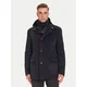 JOOP! Volneni plašč 17 JO-48Gary 30048807 Mornarsko modra Regular Fit